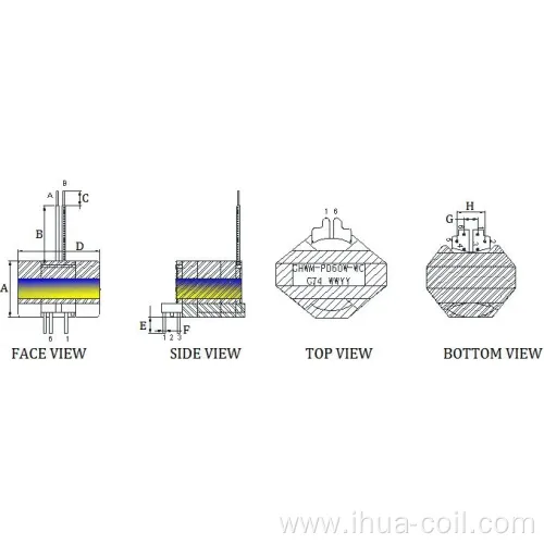 RM10 Electrical Switching power transmission transformer